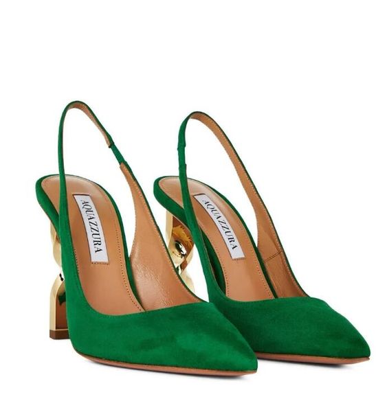 

everyday wear twist leather sandals shoes for women strappy design golden twisted stilleto heels summer aquazzur party wedding footwear box, Black