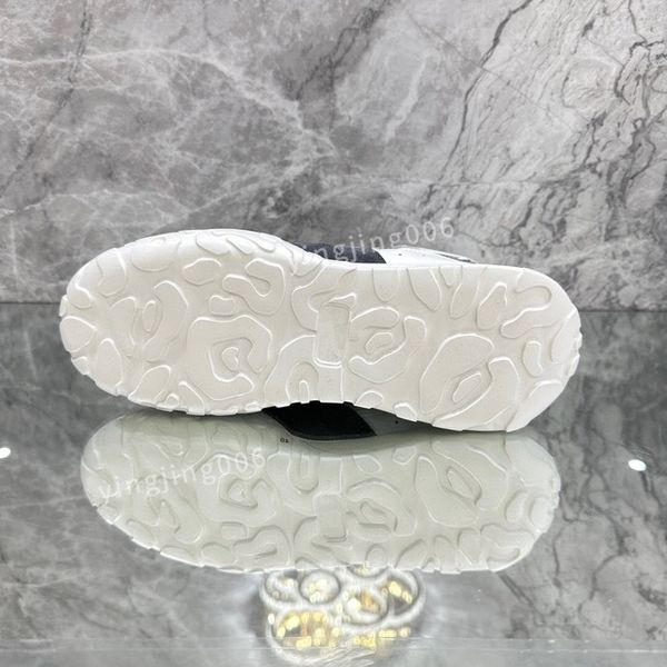 

new brand womens mens casual shoes leather lace-up sneaker fashion lady flat running trainers letters gym sneaker2023, Black