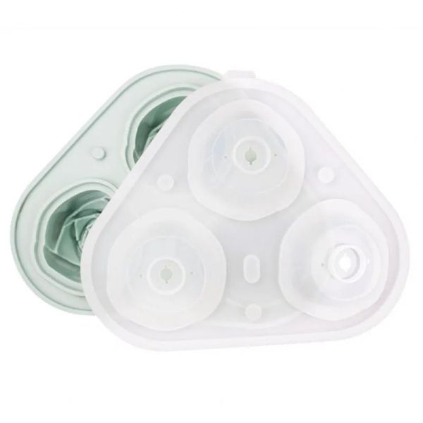 

baking moulds convenient 3 grids rose ice cream mold grid silica gel making