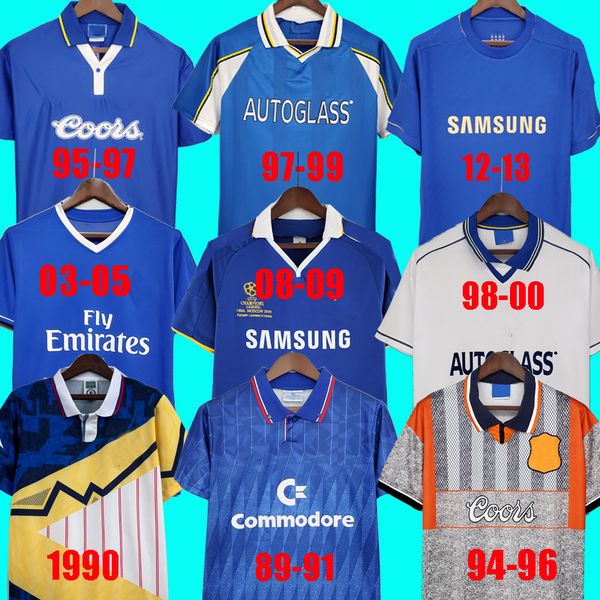 

cfc retro soccer jersey lampard torres drogba 11 12 13 final 94 95 96 97 98 99 football shirts camiseta wise 03 04 05 06 07 08 cole zola via, Black;yellow