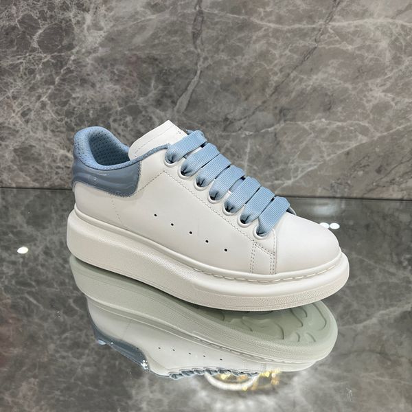 

2023 new men's ladies casual shoes fashion leather colorblock flat street couple sneakers outdoor 0511, Black