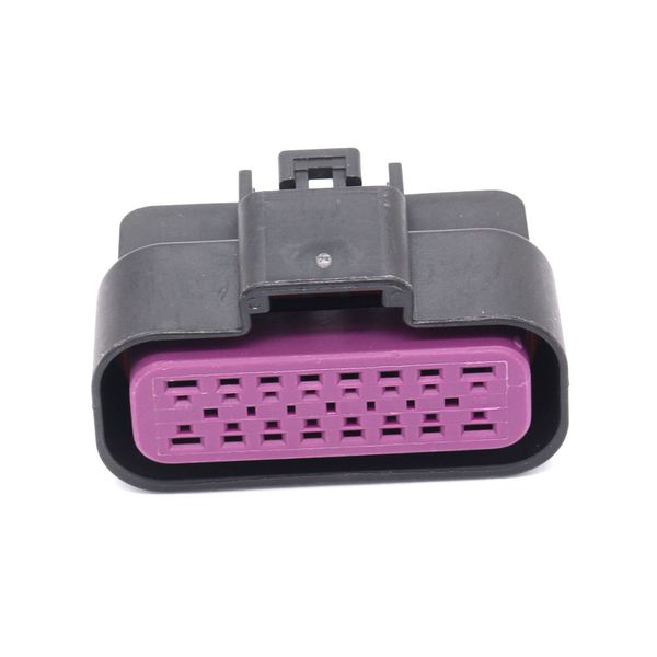 

15326863 female electrical wire-to-wire sealed black 16 pin connector for cars