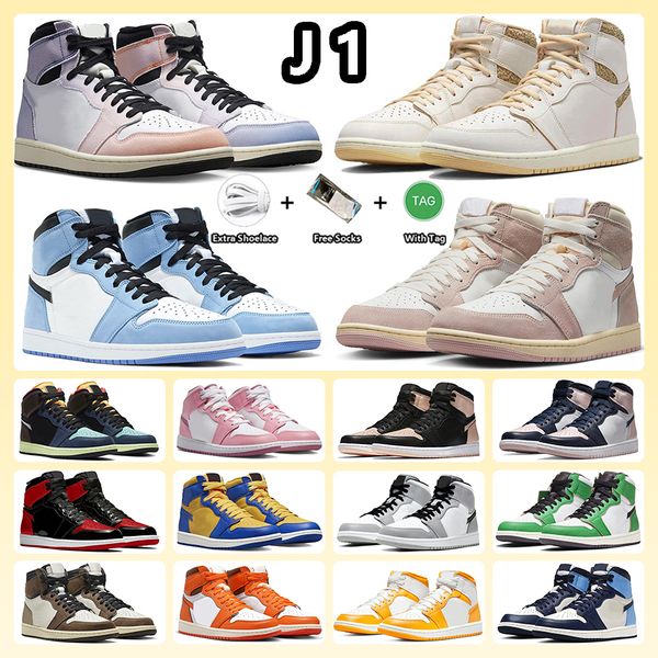 

mens womens 1 1s basketball shoes skyline craft sail reverse laney valentines day lost & found patent bred university blue obsidian starfish