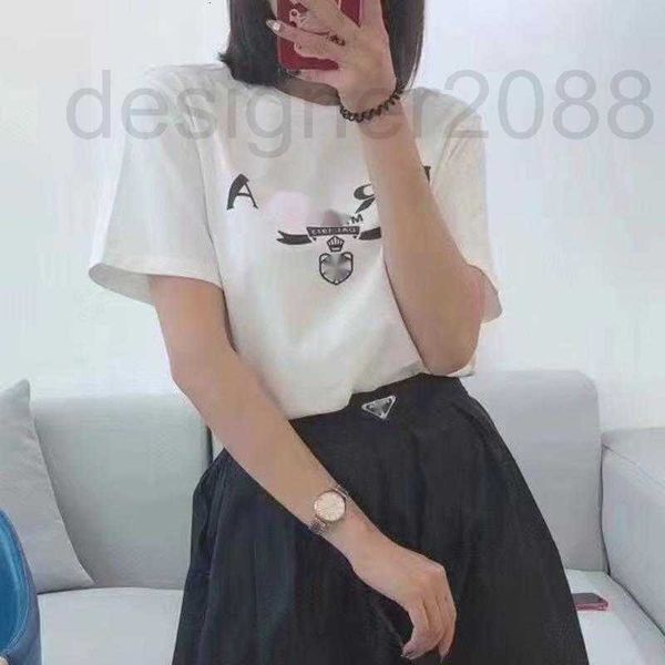 

men's t-shirts designer mens short sleeve t shirt men women plus size pullover 100% cotton sweat letter print pattern tee h0vd, White;black