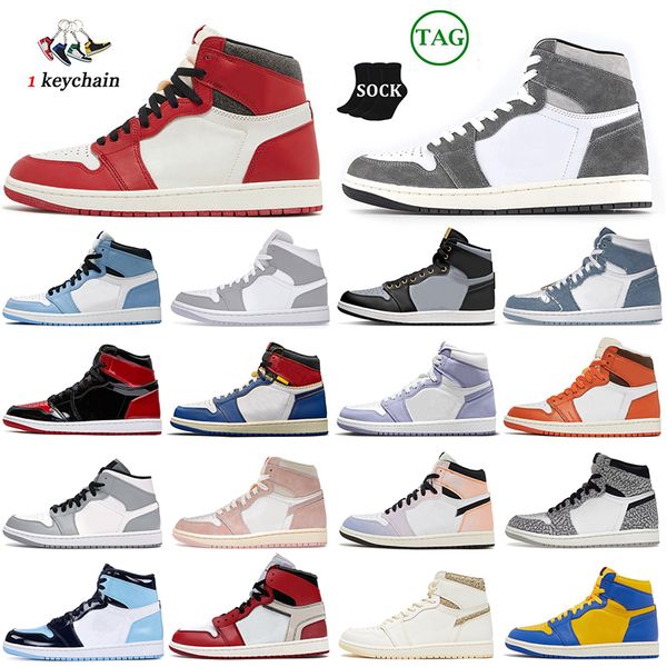 

men jumpman 1 basketball shoes womens storm blue 1s mave washed heritage pink high og lost and found reverse laney lucky skyline unc jorden1, White;red