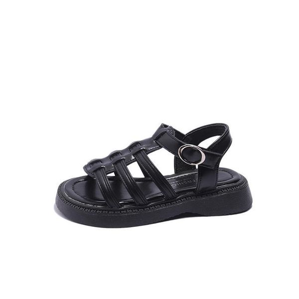 

sandals baby shoes beach child girls roman summer soft f12432, Black;red