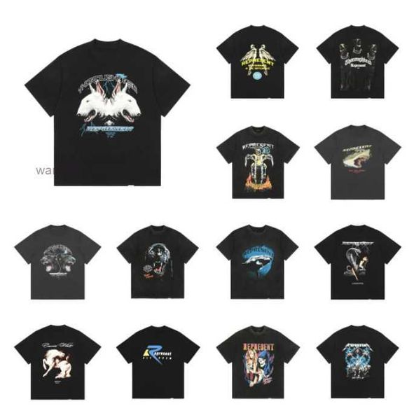 

t doberman sweatshirt represent tshirt summer trend sleeve casual loose high street tee pullover 5n85, White;black