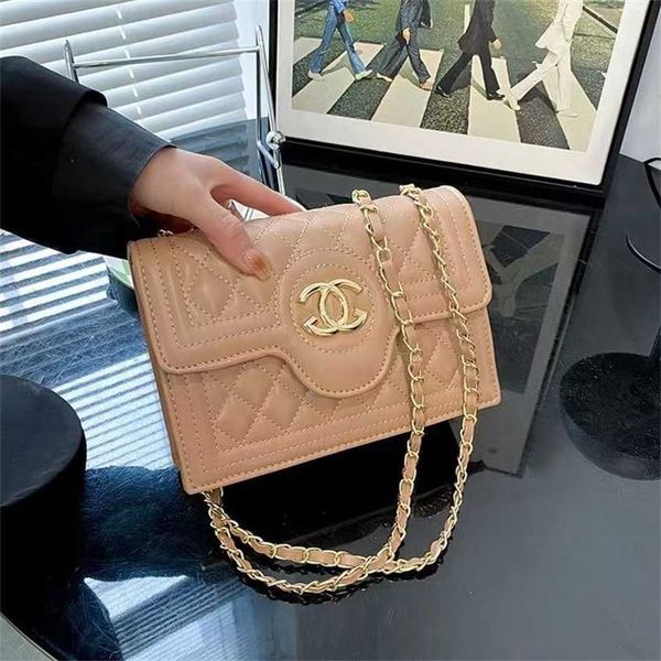 

32% 2023 fashion hbag new lingge chain fashionable foreign style korean version versatile women's bag popular and on the internet