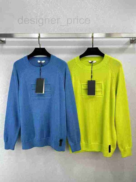 

women's sweaters designer milan runway 2023 new spring summer o neck long sleeves high end jacquard pullovers women 2ud9, White;black