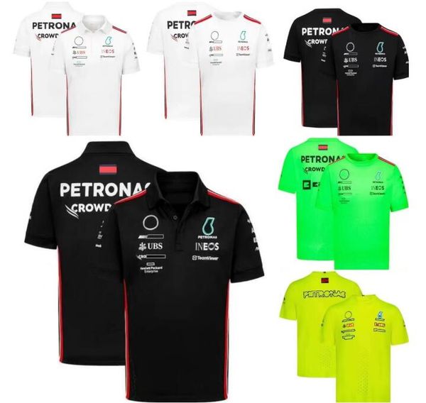 

f1 racing t-shirt new team polo shirt same style customization