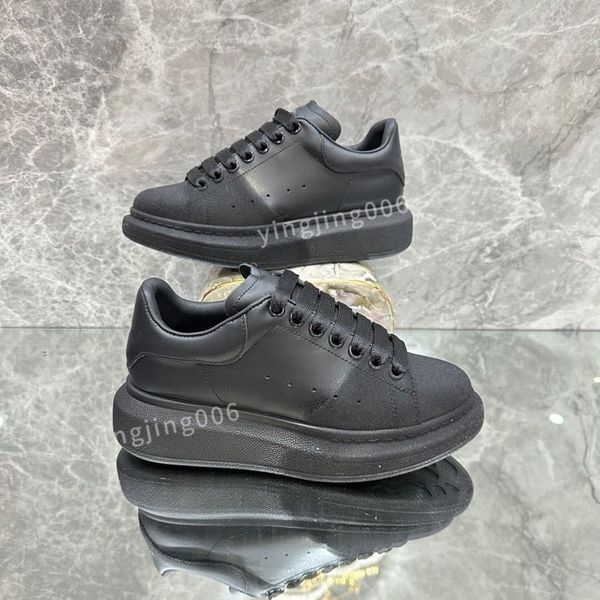 

brand womens quality casual shoes leather lace-up sneaker fashion lady flat running trainers letters gym sneaker2023, Black