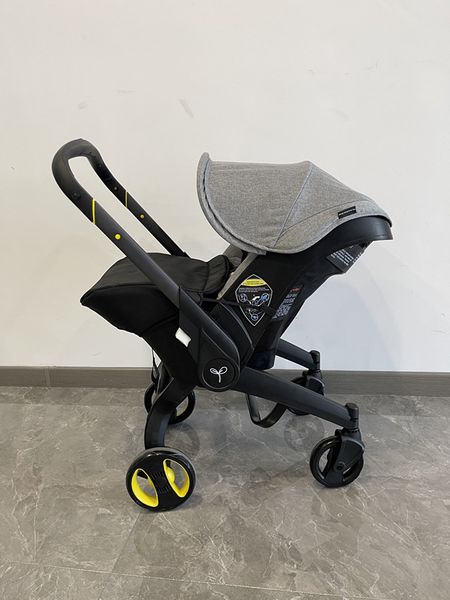 

stroller 3 in 1 with car seat bassinet high landscope folding baby carriage prams