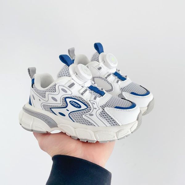 

athletic baby shoes kids trainers toe footwear children spring summer girls fashion breathable single mesh running boys f16216, Black