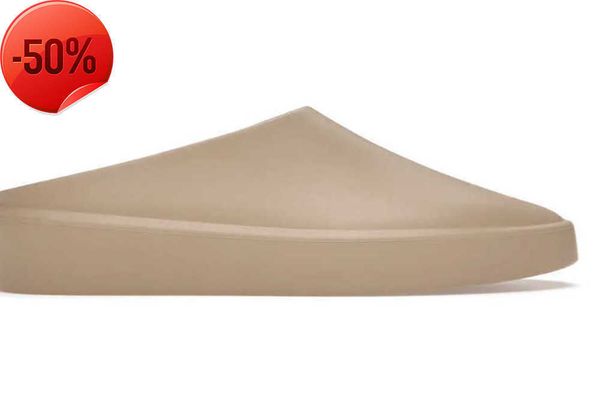 

new womens 2023 slippers sandals california designer shoes fashion brand women mens almond cement concrete mens womens slippers, Black