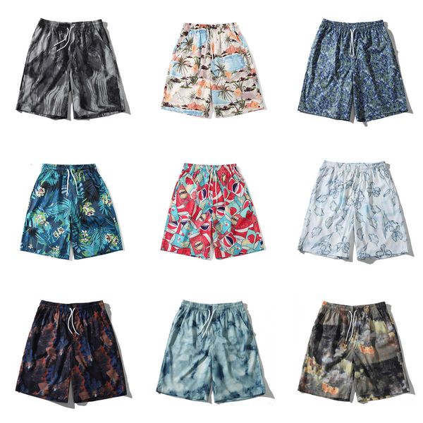 

men's clothing summer beach pants ins hawaiian vacation couple lazy loose casual capris, White;black