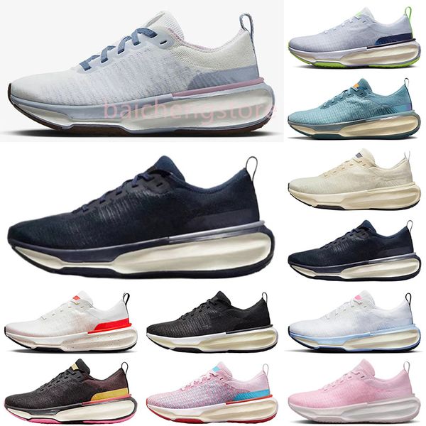 

invincible run 3 white cobalt bliss running shoes noise aqua green abyss trainers sneakers with box b5, White;red