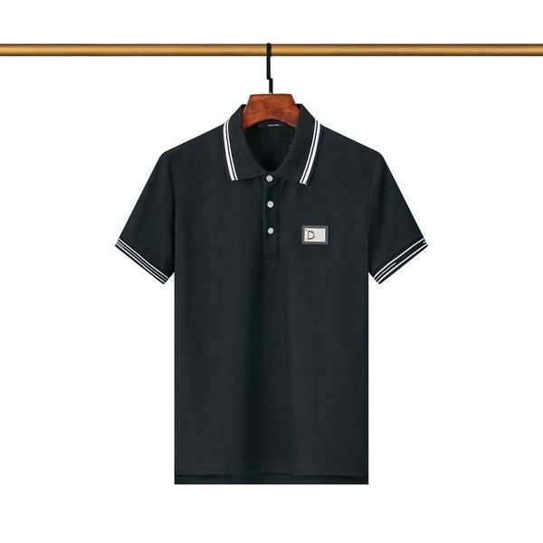 

mens polo shirt designer man fashion horse t shirts casual men golf summer polos shirt embroidery high street trend tee asian size m-xxxl, White;black