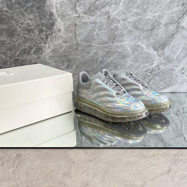 

2023 luxury sneakers shoes men's technical fabric casual walking famous sole party wedding runner trainers 0511, Black