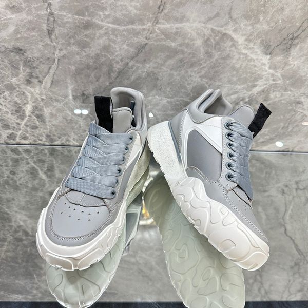 

2023 luxury classic men's ladies casual shoes designer fashion leather flat street couple sneakers outdoor running shoes 0511, Black