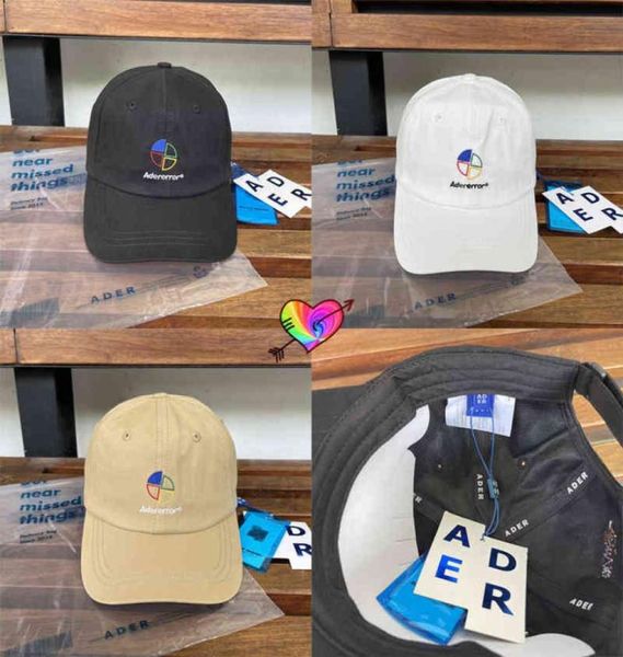 

ader error baseball cap men women quality multicolour windmill embroidered adererror hats inside label caps4405752, Blue;gray