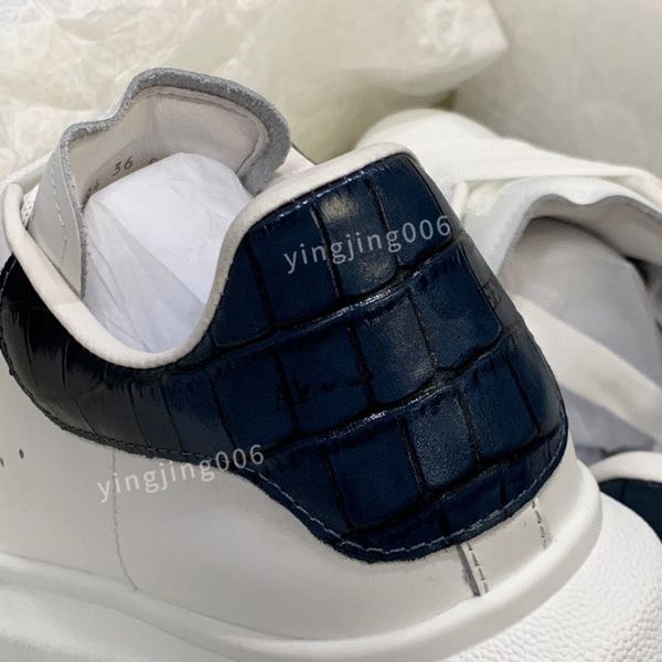 

new platform brand mens womens quality casual shoes leather lace-up sneaker fashion lady flat running trainers letters gym sneaker2023, Black