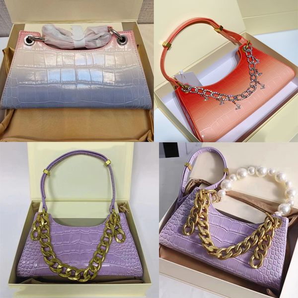 

2023 apede 1 9 white rainbow froggy shoulder bags apede mod bags fashion women small leather chain crossbody designer handbags clutch purse