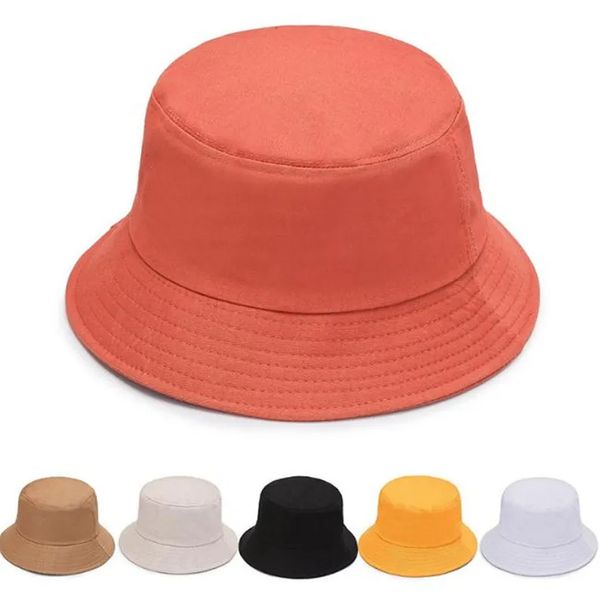

fisherman's hat solid color summer beach sun hat blank ordinary bucket hat df012, Blue;gray