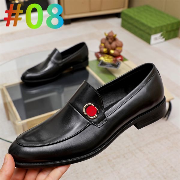

g italian men dress shoes genuine leather slip on wedding office party designer dress shoes loafers moccasins brown black formal oxford shoe