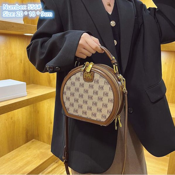 

wholesale ladies shoulder bag 2 colors street fashion retro printed handbag cute little fresh round fashion mobile phone coin purse letters