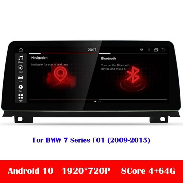 

12.3'' 1920*720p android 10 car radio for bmw 7 series f01 f02 2009-2015 cic nbt video player multimedia auto head unit