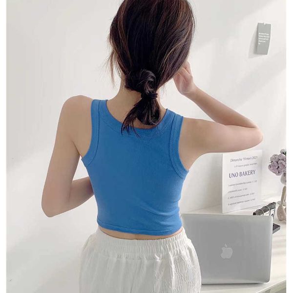 

live streaming with integrated chest pad, medium length tank for girls, wearing bra style underwear as a base for womencxvs, White