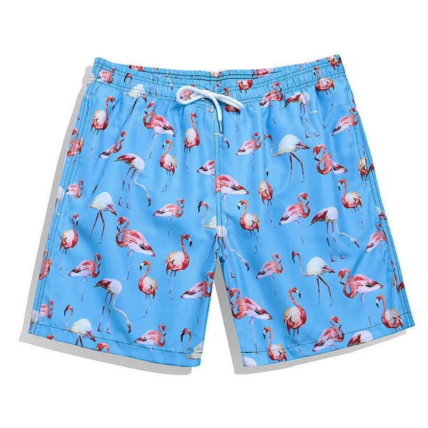 

men's clothing beach shorts for men quick drying and easy to water oversized breathable lining fashionable digital printed quarter, White;black