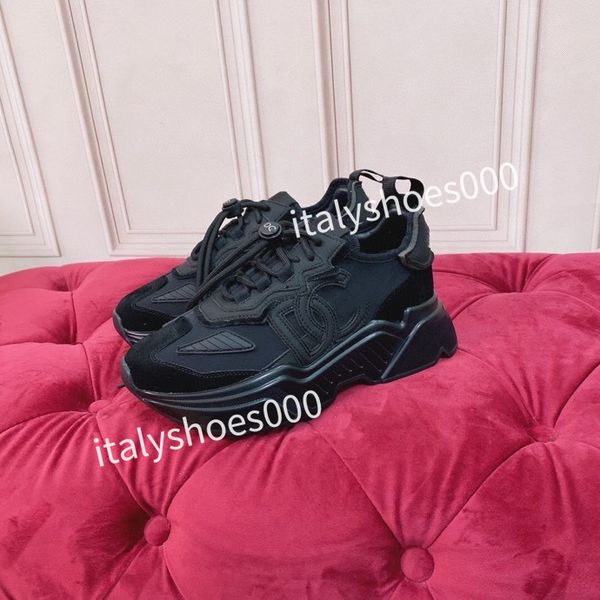 

designer italy for womens sneaker leather embroidered stripes white shoe flat platform walking sports trainers, Black