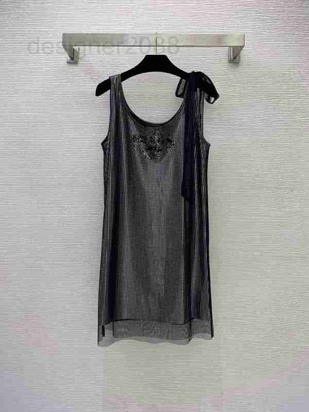 

runway dresses designer milan pring summer crew neck short sleeve above knee black brand same style womens fashion ax15