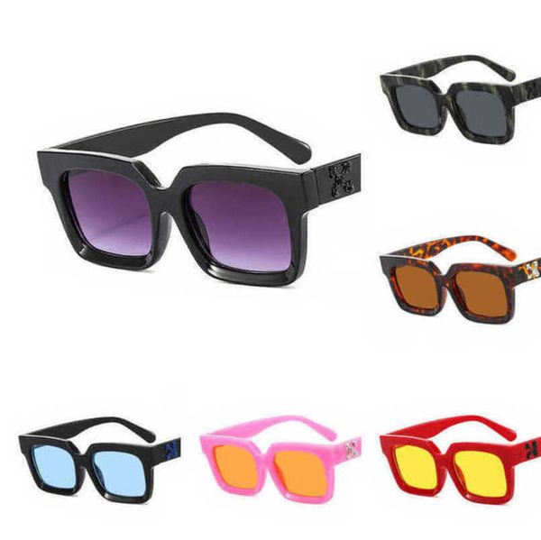 

frames luxury offs fashion sunglasses brand men women sunglass arrow x frame eyewear trend hip hop square sports sun glasses travel sunglass, Black