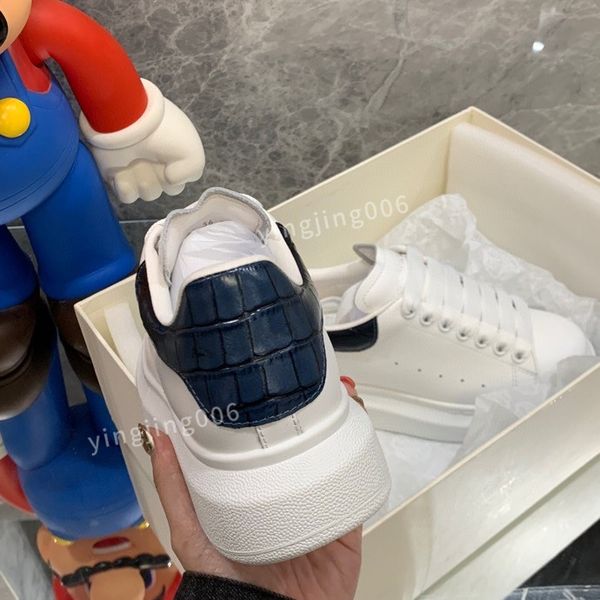 

2023platform brand mens womens quality casual shoes leather lace-up sneaker fashion lady flat running trainers letters gym sneaker, Black