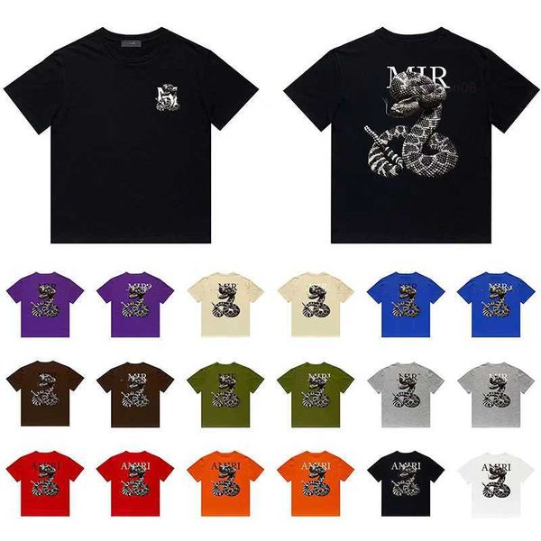 

limited edition designer t of 2023 rabbit year new couples tees street wear summer fashion splash-ink letter print design couple short sleev, White;black