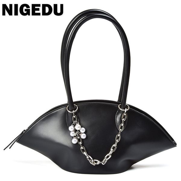 

evening bags tas tangan dan dompet wanita mewah rantai mutiara bahu desainer kualitas kulit pu aksila bolsa tote 230516