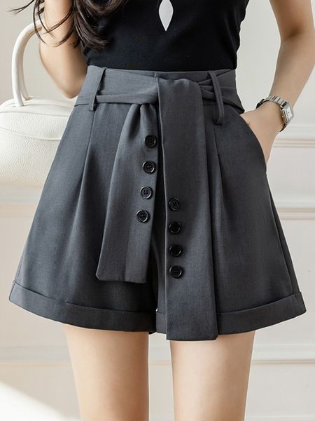 

women's shorts high waist tailored shorts women arrival summer korean style streetwear all-match ladies casual short pants w1135 230516, White;black