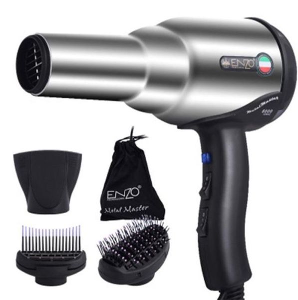 

8000w metal body salon professional hair dryer volumizer negative ion blow brush smoothing straightener styler 2112245150900