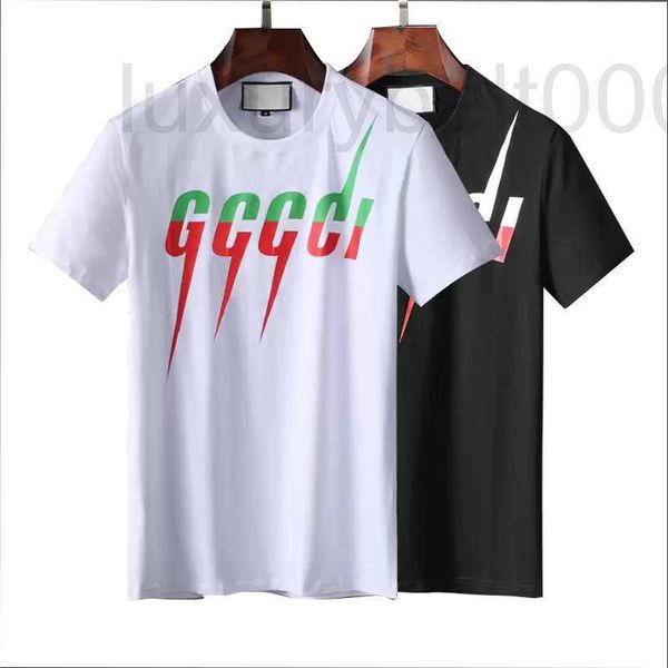 

men's t-shirts designer plus size t shirt men women letter print pattern tee cotton pullover summer oversize t-s asian sizes dp2b, White;black