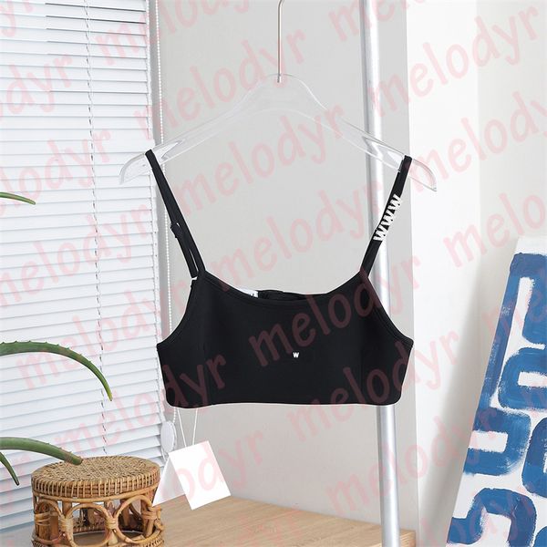 

women tanks designer letter print sling vest outdoor breathable tight crop, White