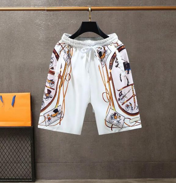 

men's shorts designer highend brand beach shorts casual shorts summer classic color shorts m-3xl, White;black