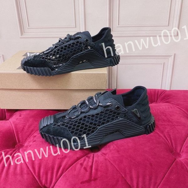 

2023 new luxurys famous basketball sneakers shoes women leather rubber sole lace-up trainers outdoor skateboard walking 35-41, Black