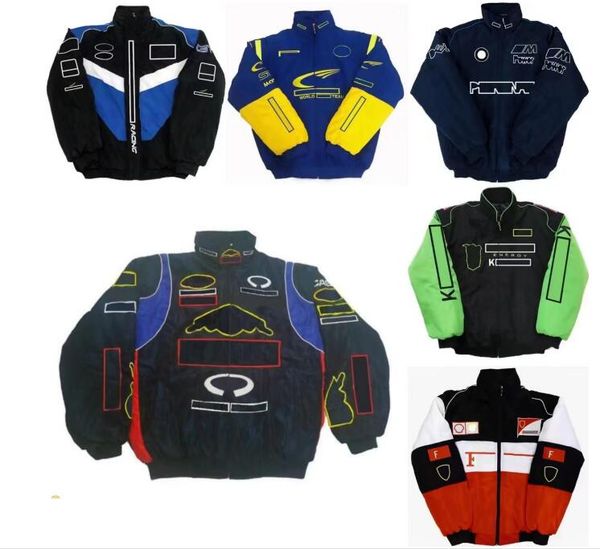 

f1 formula one racing jacket fully embroideredlogo team workwear