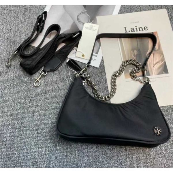 

27% off 2023 fashion handbag tb women's new classic mercer chain underarm commuter one shoulder handheld nylon hobo bags