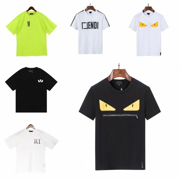 

summer tee men's t-shirts designers t shirt man wotees with letters print short sleeves shirts men loose tshirt, White;black