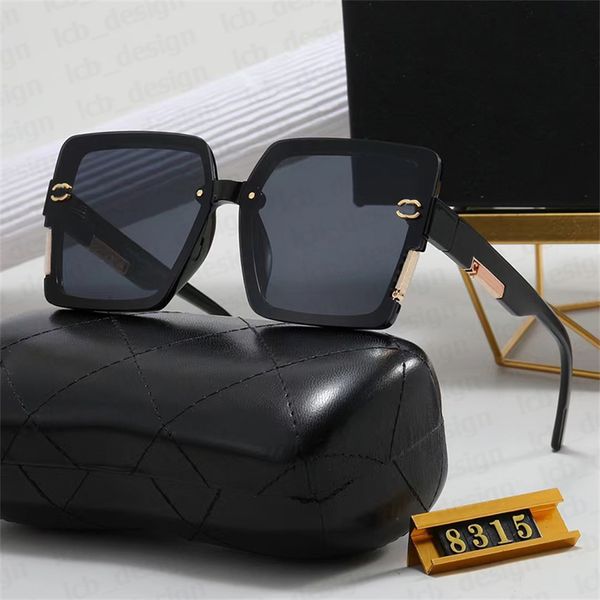 

Fashion high quality sunglassess women men sun glass print goggle adumbral 5 color option designer sunglas