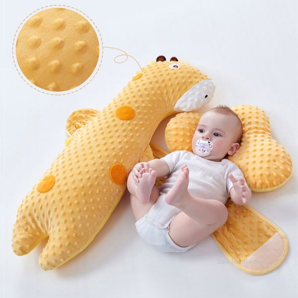 

pillows baby sleeping pillows born infant soft bed bumper crib pad protection comfort doll toys relieve baby's colic promote exhaust 23
