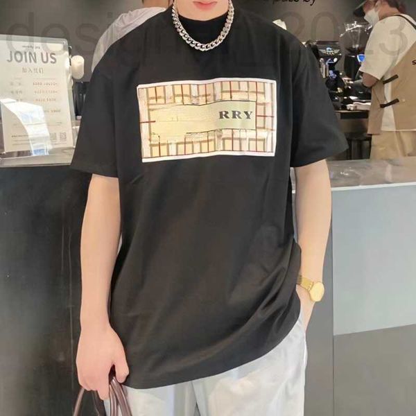 

men's t-shirts designer luxury designer t shirt short sleeved tshirt mens sweatshirt men women round neck tee print loose cotton t-shir, White;black